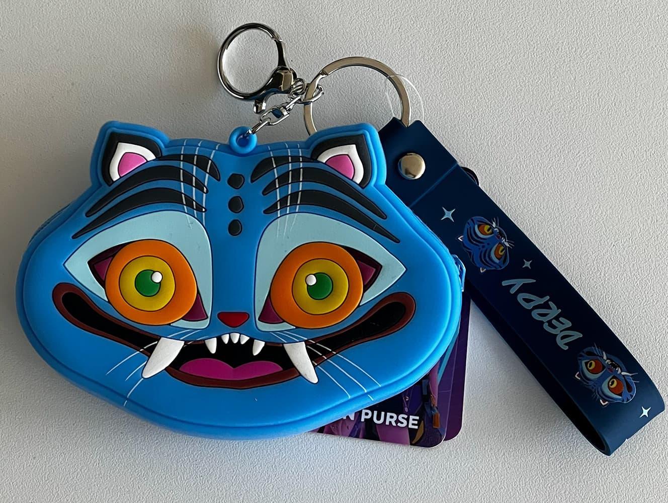 Derpy Silicone Keychain Purse